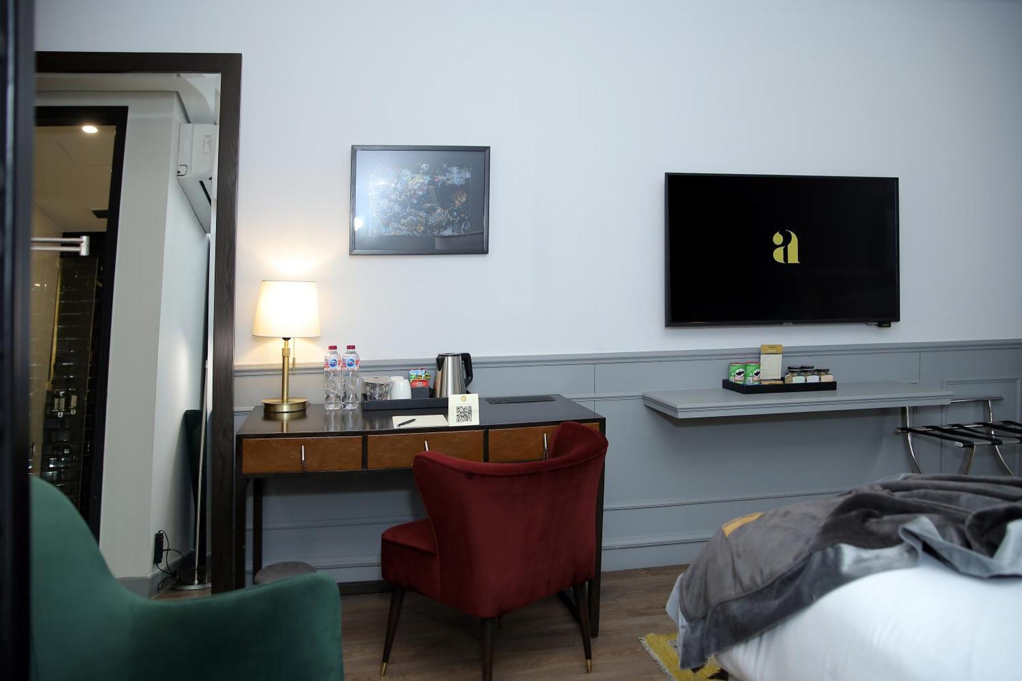 Ambiance Boutique Art Hotel 라호르 객실 사진 A room at the hotel